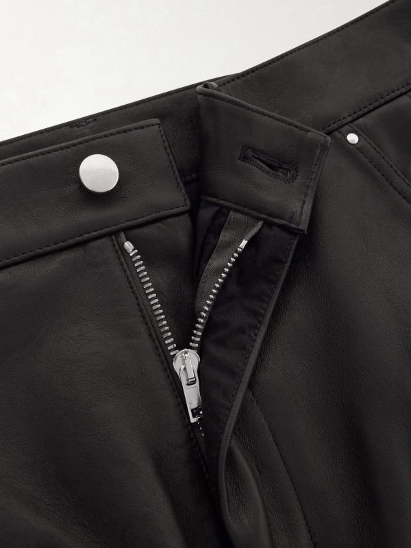 Fringed Leather Shorts - E1 Fringed Leather Shorts - E1
