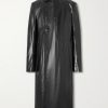 Mastodon Leather Trench Coat Mastodon Leather Trench Coat