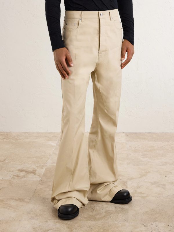 Bolan Bootcut Organic Cotton-Blend Trousers - FR