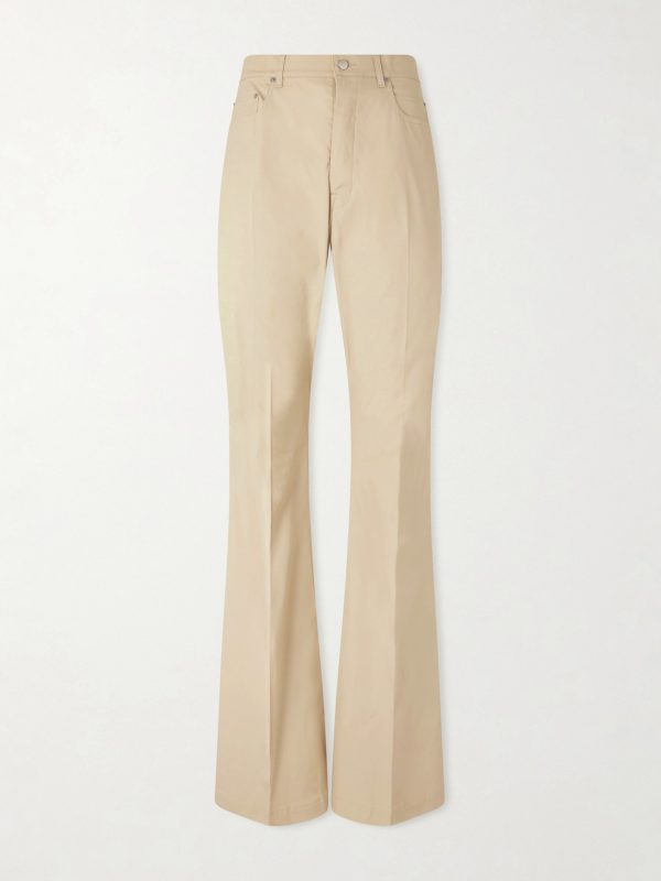 Bolan Bootcut Organic Cotton-Blend Trousers