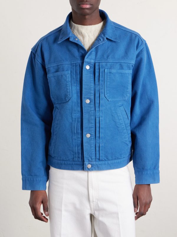 Textured-Cotton Jacket - FR Textured-Cotton Jacket - FR