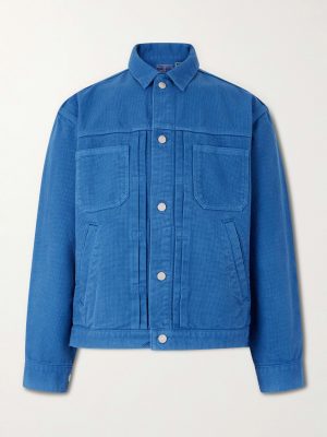Textured-Cotton Jacket