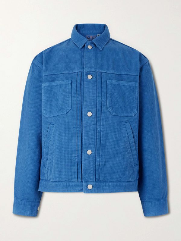 Textured-Cotton Jacket Textured-Cotton Jacket