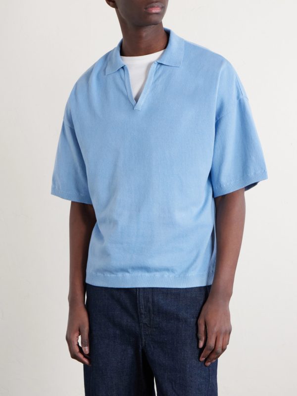 Knitted Polo Shirt - FR Knitted Polo Shirt - FR