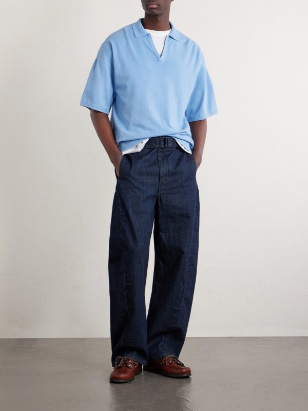 Knitted Polo Shirt - OU Knitted Polo Shirt - OU