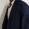 Textured Cotton Suit Jacket - CU Textured Cotton Suit Jacket - CU