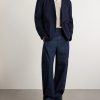 Textured Cotton Suit Jacket - OU Textured Cotton Suit Jacket - OU