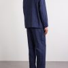 Double-Breasted Cotton-Blend Jacquard Suit Jacket - BK Double-Breasted Cotton-Blend Jacquard Suit Jacket - BK
