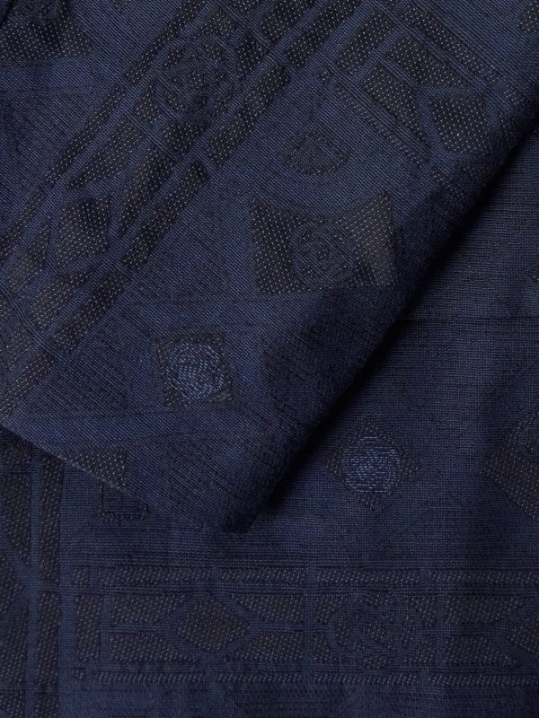 Double-Breasted Cotton-Blend Jacquard Suit Jacket - CU Double-Breasted Cotton-Blend Jacquard Suit Jacket - CU