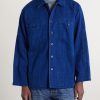 Textured-Cotton Overshirt - FR