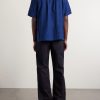 Camp-Collar Cotton-Jacquard Shirt - BK Camp-Collar Cotton-Jacquard Shirt - BK