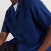 Camp-Collar Cotton-Jacquard Shirt - CU Camp-Collar Cotton-Jacquard Shirt - CU