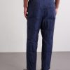 Straight-Leg Cotton-Blend Jacquard Trousers - BK Straight-Leg Cotton-Blend Jacquard Trousers - BK