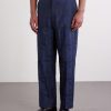 Straight-Leg Cotton-Blend Jacquard Trousers - FR Straight-Leg Cotton-Blend Jacquard Trousers - FR