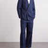 Straight-Leg Cotton-Blend Jacquard Trousers - OU Straight-Leg Cotton-Blend Jacquard Trousers - OU