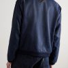 Satin-Jacquard Bomber Jacket - BK Satin-Jacquard Bomber Jacket - BK