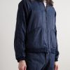 Satin-Jacquard Bomber Jacket - FR Satin-Jacquard Bomber Jacket - FR