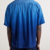 Camp-Collar Dégradé Woven Shirt - BK Camp-Collar Dégradé Woven Shirt - BK