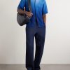 Camp-Collar Dégradé Woven Shirt - OU Camp-Collar Dégradé Woven Shirt - OU