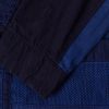 Nenrin Indigo-Dyed Patchwork Linen Blazer - CU