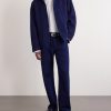 Logo-Appliquéd Sashiko Cotton-Piqué Jacket - OU Logo-Appliquéd Sashiko Cotton-Piqué Jacket - OU
