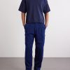 Kasezome Straight-Leg Sashiko Cotton Cargo Trousers - OU Kasezome Straight-Leg Sashiko Cotton Cargo Trousers - OU