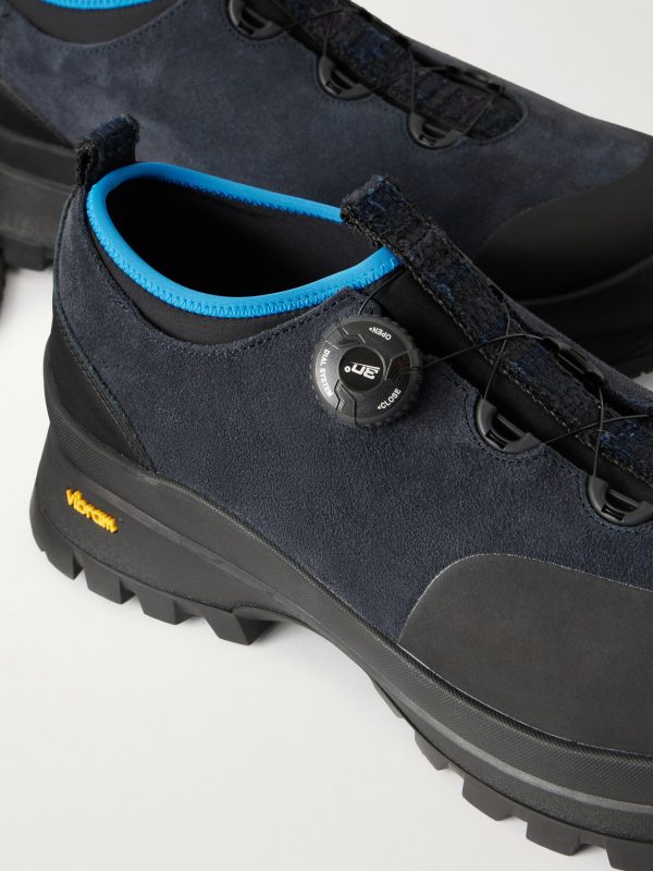 + PG Rubber-Trimmed Suede Sneakers - CU