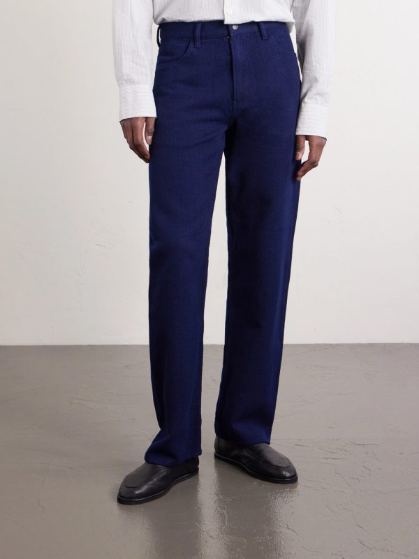Sashiko Straight-Leg Jeans - FR Sashiko Straight-Leg Jeans - FR