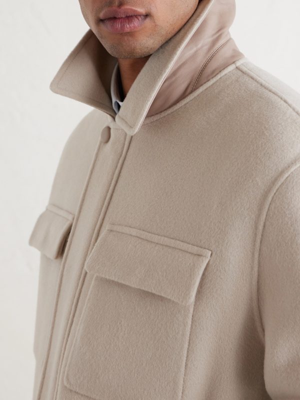 Wool and Cashmere-Blend Jacket - CU