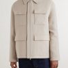 Wool and Cashmere-Blend Jacket - FR