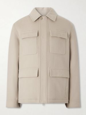 Wool and Cashmere-Blend Jacket Wool and Cashmere-Blend Jacket