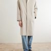 Wool and Cashmere-Blend Coat - FR Wool and Cashmere-Blend Coat - FR