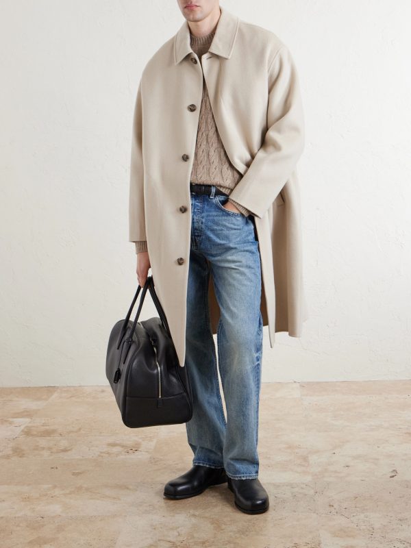 Wool and Cashmere-Blend Coat - OU Wool and Cashmere-Blend Coat - OU