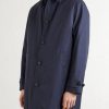 Cotton-Blend Gabardine Trench Coat - FR Cotton-Blend Gabardine Trench Coat - FR