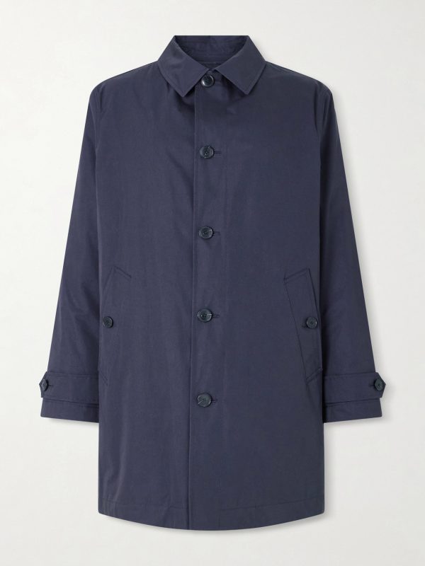 Cotton-Blend Gabardine Trench Coat Cotton-Blend Gabardine Trench Coat