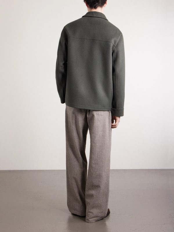 Wool and Cashmere-Blend Jacket - BK