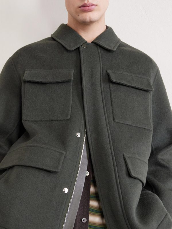 Wool and Cashmere-Blend Jacket - CU