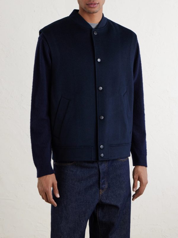 Wool and Cashmere-Blend Gilet - FR Wool and Cashmere-Blend Gilet - FR