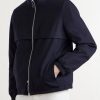 Reversible Shell, Wool and Cashemere-Blend Jacket - FR Reversible Shell, Wool and Cashemere-Blend Jacket - FR