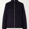 Reversible Shell, Wool and Cashemere-Blend Jacket Reversible Shell, Wool and Cashemere-Blend Jacket