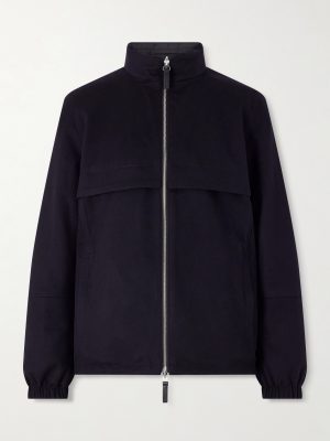 Reversible Shell, Wool and Cashemere-Blend Jacket Reversible Shell, Wool and Cashemere-Blend Jacket