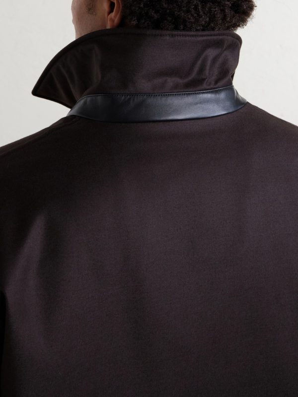 Padded Wool and Silk-Blend Jacket - CU Padded Wool and Silk-Blend Jacket - CU