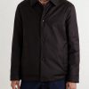 Padded Wool and Silk-Blend Jacket - FR Padded Wool and Silk-Blend Jacket - FR