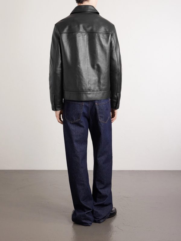 Nappa Leather Jacket - BK Nappa Leather Jacket - BK