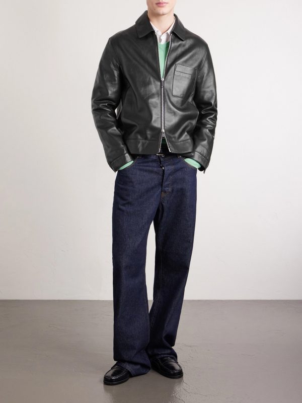 Nappa Leather Jacket - OU Nappa Leather Jacket - OU