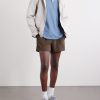 Slim-Fit Stretch Recycled-Jersey Half-Zip Top - OU Slim-Fit Stretch Recycled-Jersey Half-Zip Top - OU