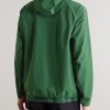 Pace Breaker Stretch Recycled-Nylon Hooded Jacket - BK