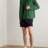 Pace Breaker Stretch Recycled-Nylon Hooded Jacket - OU