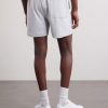 Straight-Leg Stretch Recycled-Jersey Shorts - BK Straight-Leg Stretch Recycled-Jersey Shorts - BK