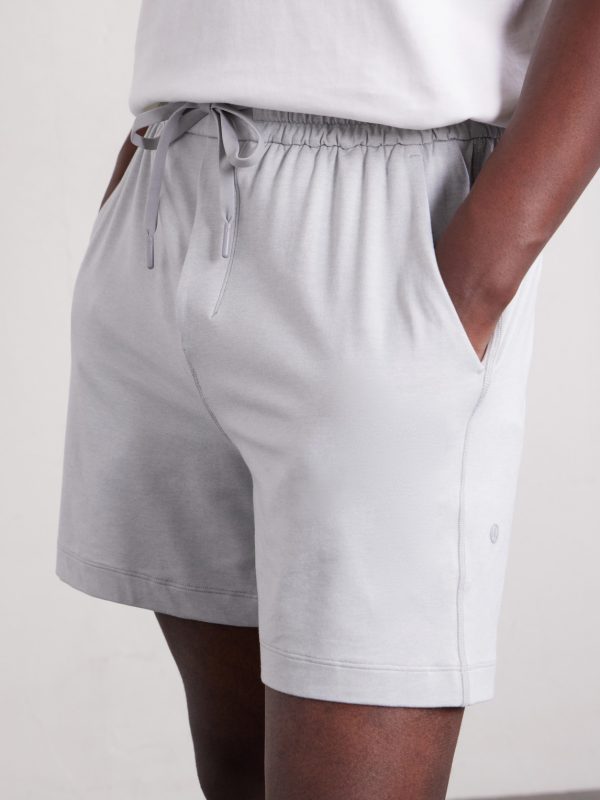 Straight-Leg Stretch Recycled-Jersey Shorts - CU Straight-Leg Stretch Recycled-Jersey Shorts - CU